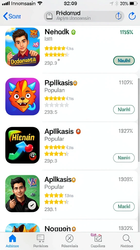 116x - Tampilan antarmuka yang bersih dan intuitif.