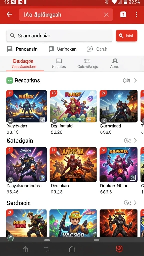 hugo77 - Menu upgrade karakter untuk meningkatkan kemampuan.