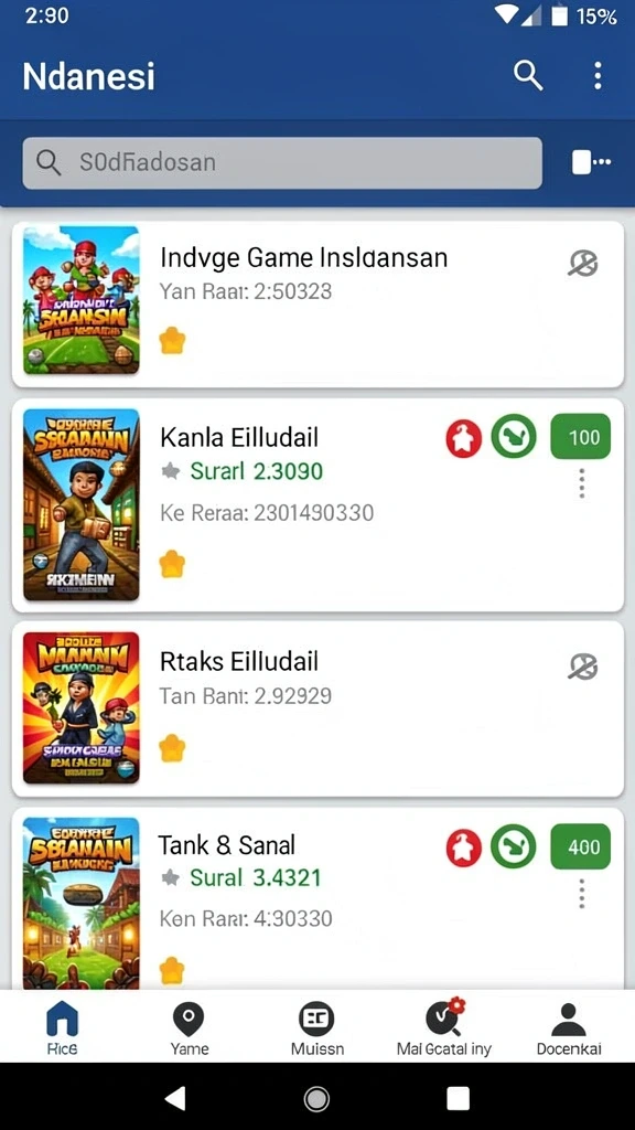jin33 - Fitur leaderboard untuk bersaing dengan teman.