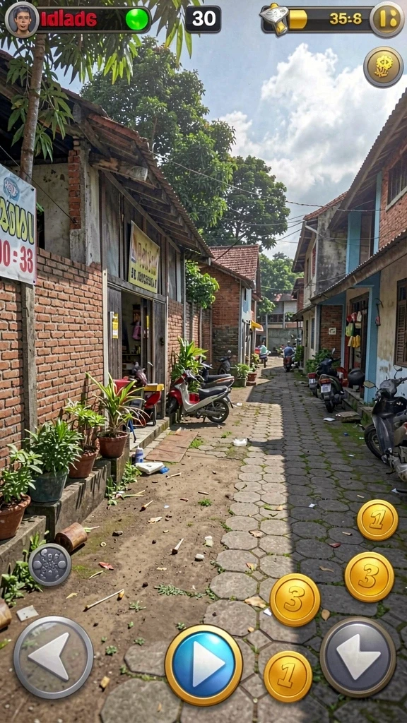 qgluck - Tampilan layar utama QGLUCK yang menarik.
