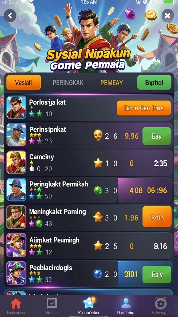 qgluck - Tantangan level yang membuat adrenalin meningkat.