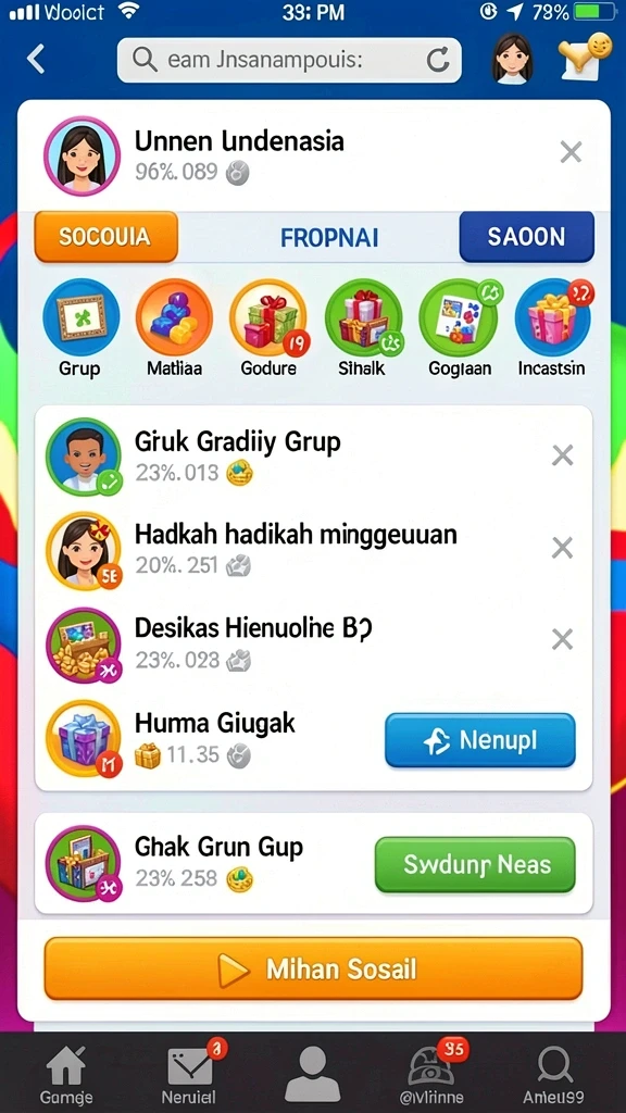 rr33 - Mode multiplayer yang seru dan kompetitif.